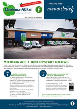 Miedema-AGF nieuwsbrief september 2019